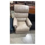 LEATHER MANUAL RECLINER
