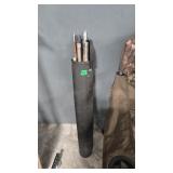 2 VINTAGE BAMBOO FLY RODS W/ CASE