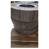 3 LAMINATED SOLID TAILWHEEL TIRES