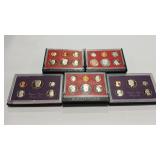 1980-81-82 85 & 86 US PROOF SETS