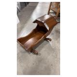 VINTAGE WOOD DOLL CRADLE