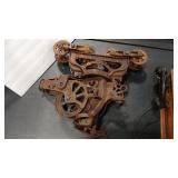 F.E. MYERS & BRO CO. CAST IRON HAY TROLLEY