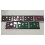 1983 - 84-85-89-93-95-96 PROOF SETS