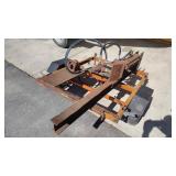 LOG SPLITTER ON TRAILER