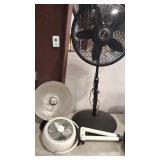 LASKO ADJUSTABLE FAN, PRESTO HEAT DISH & HUNTER