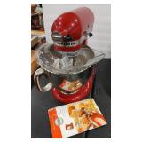KITCHENAID ARTISAN STAND MIXER W/ PADDLES &