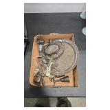 BOX OF SILVER PLATED ITEMS
