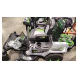 EGO 42' ZERO TURN RIDING LAWN MOWER W/ 4 BATTERIES