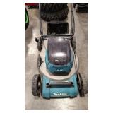 MAKITA 36V PUSH MOWER W/ REAR BAGGER, EXTRA