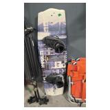 HYPERLITE SKATE 2.0 WAKEBOARD W/ BINDINGS & BOOTS