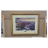 DOUG MILEY 'WINTER AT THE CANYON' SIGNED 688/990