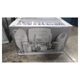 WHITE ELEMENTS 42 PIECE SERVICE FOR 6