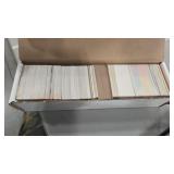BOX OF ASSORTED SPORTS CARDS