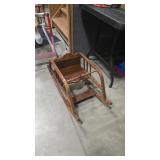 DECORATIVE VINTAGE BABY RIDING TOY