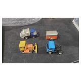 VINTAGE METAL BETTER TOY TRUCKS & TRACTORS