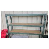 6' WIDE 3-TIER METAL SHELF