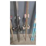 HEAD AND VOLANT SKIS