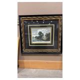 CHICKSANDS PRIORYIN BEDFORDSHIRE ETCHING