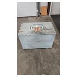 WOOD BLANKET CHEST - NO SAFETY CLOSURE