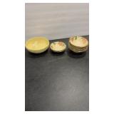 7 - FRANCISCAN DESERT ROSE DESSERT BOWLS &