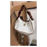 DOONEY & BOURKE LEATHER HOBO HANDBAG