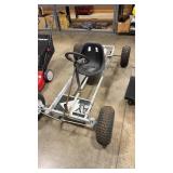 GO-CART FRAME WITH W/ FUEL TANK, SEAT AND TIRES