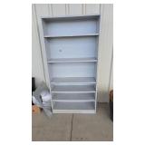 6 TIER WOOD SHELF