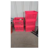 5 MILK CRATES