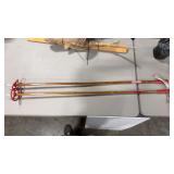 SKILOM BAMBOO SKI POLES