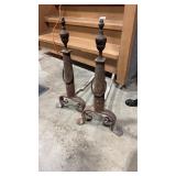FIREPLACE ANDIRONS