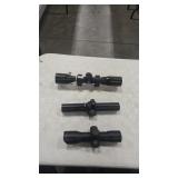 3 RIFLE SCOPES