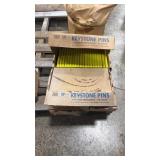 5 BOXES 5.25' X .5ï¿½ P-201 KEYSTONE PINS
