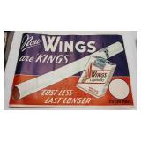 WINGS CIGARETTES VTG AD