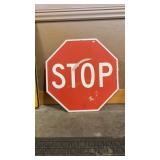 STOP METAL  SIGN