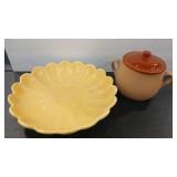 REDWING BEAN POT & HAEGER LOW BOWL