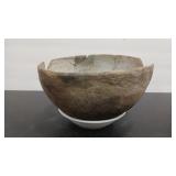 ANASAZI ANCIENT MIMBRES  POTTERY BOWL- INCOMPLETE
