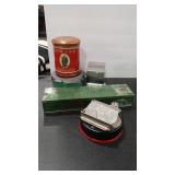 TOBACCO TINS CARD SHUFFLER & TOOTHPICK DISPENSER