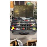FISHING TACKLE BOX W/ TACKLE