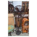 WOOD STAND FAN