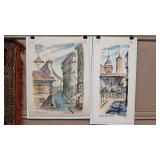 2 - CARLOS ALIAGA ORIGINAL WATERCOLOR