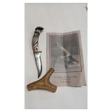 TED MILLER - IMAGES OF THE PAST CARVED ANTLER