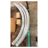 3- 3' SCH 40 RIGID CONDUIT PIPES AMD INSULATING