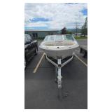 2001 SHORE LANDER BOAT & SER TRAILER