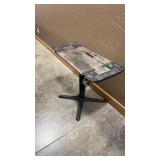 ANTIQUE MECHANIC CREEPER REPURPOSED TABLE