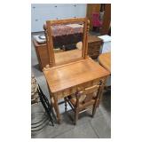 NORTHERN FURNITURE CO  MIRROR VANITY & CHAIR