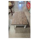 FARMHOUSE RUSTIC COCKTAIL TABLE