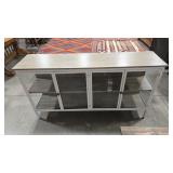 GLASS FRONT ENTRY DISPLAY CABINET