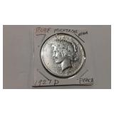 1927 D PEACE DOLLAR