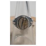 925 LABRADORLITE COLOR RING