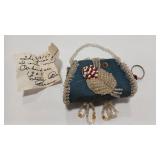 IRIQUOIS NATIVE AMERICAN 1900'S BEADED WHIMSEY